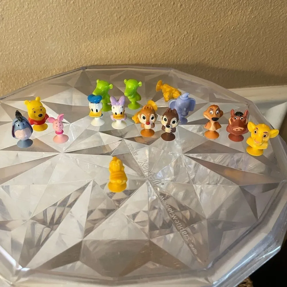Disney Miniature Popz Figures Pooh Lion King Donald 16 total